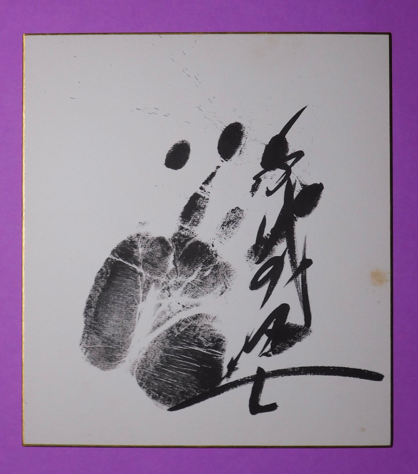 Retired - 58th Yokozuna Chiyonofuji Tegata + Banzuke