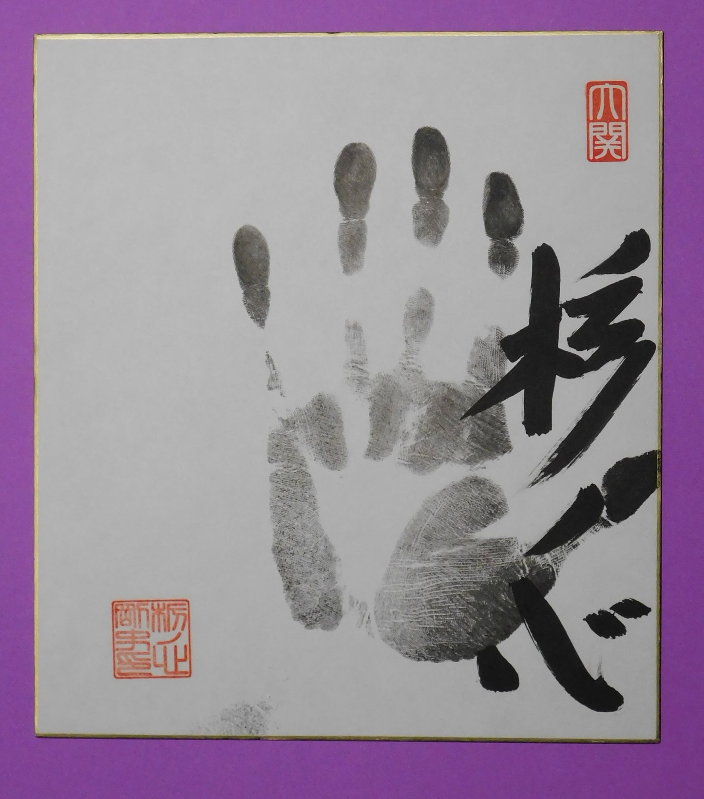 Retired - Tochinoshin Tegata (Ozeki stamped)