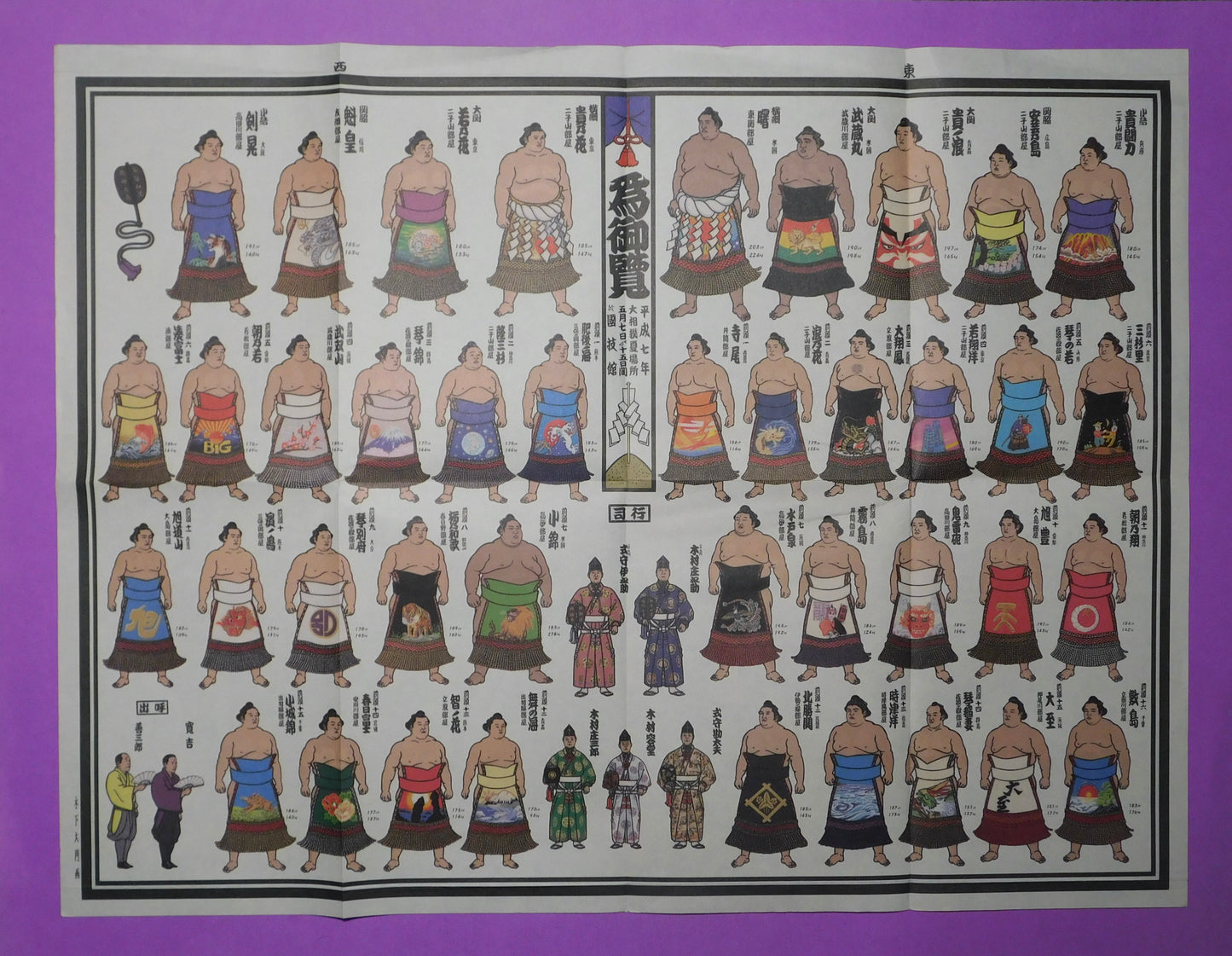 May 1995 Picture Banzuke - rare find