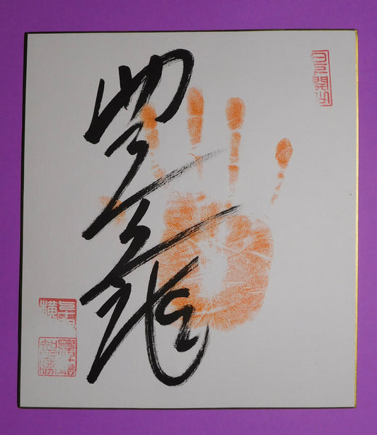 Yokozuna Hoshoryu Tegata - discounted red