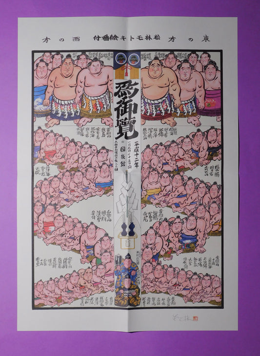 Picture Banzuke - January 2000 Tournament