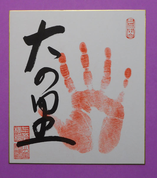 Yokozuna - Onosato Tegata (red)