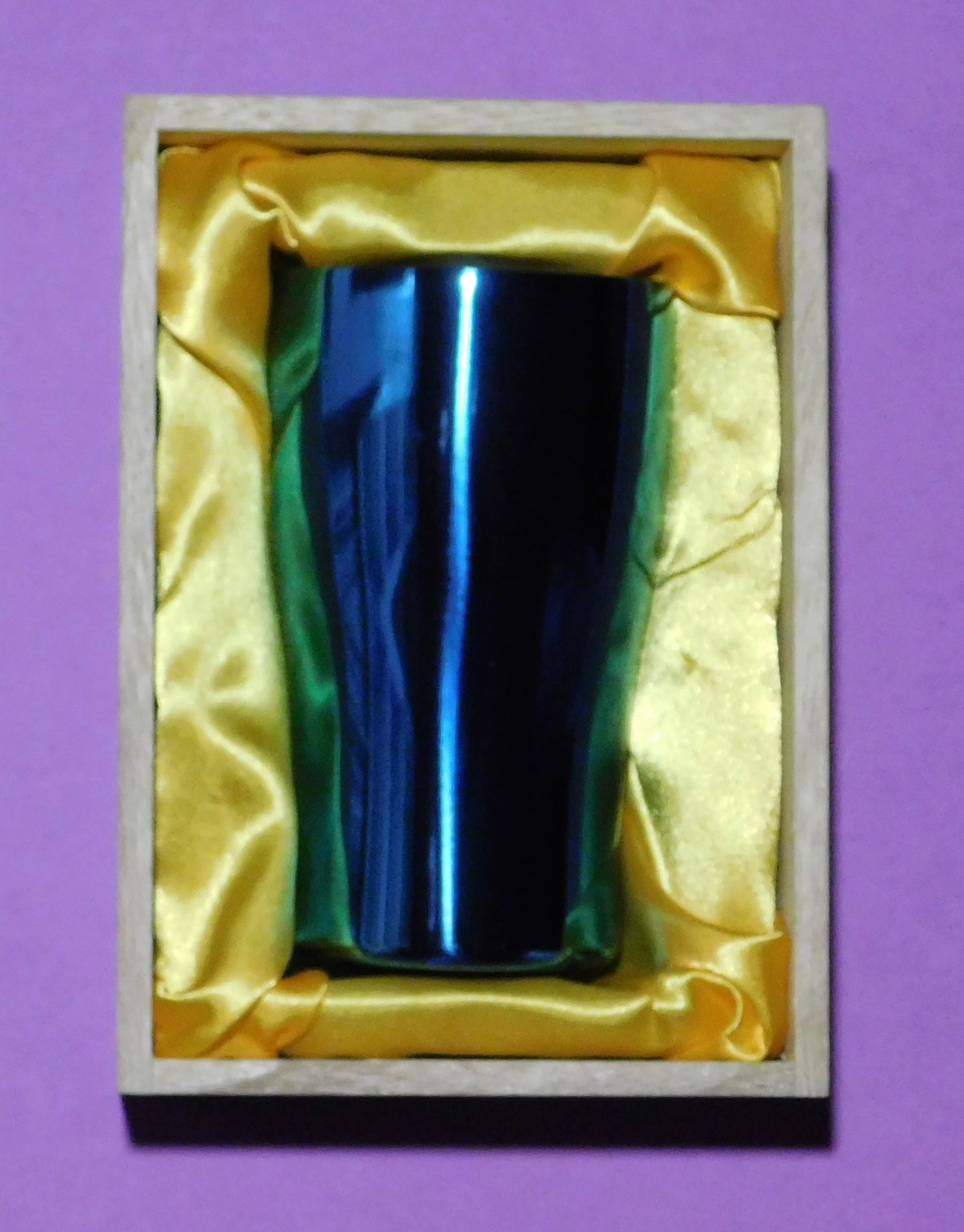 Aonishiki Ozeki Promotion Party - Commemorative Tumbler in Wooden Box