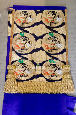 Authentic Kesho Mawashi - Former Megashira Matsumaeyama