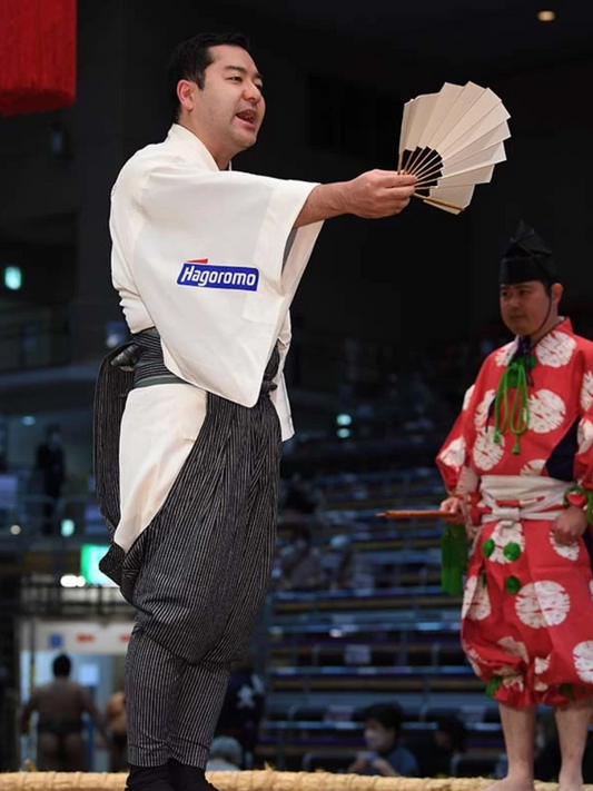 Authentic Yobidashi Robe - ring worn (white) - SEA CHICKEN !!!!!